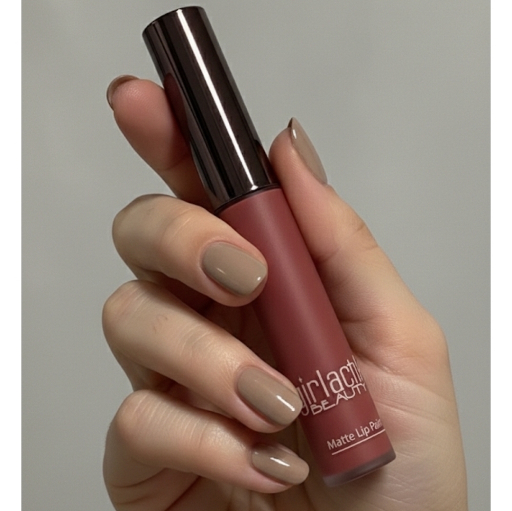 Girlactik Long Lasting Matte Lip Paint Liquid Lipstick Demure ♡ New In BOX ♤